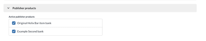 COURSELEVELPUBLISHERPRODUCTS