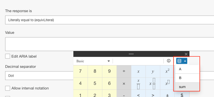 Adding parameters to the solution